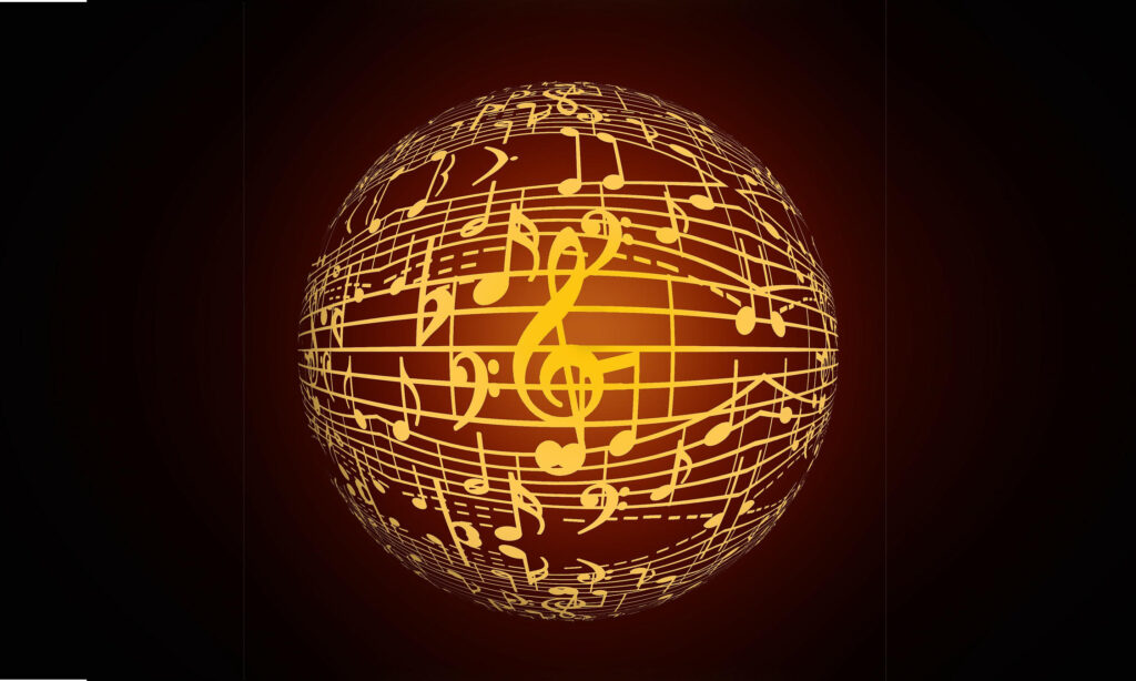 Musikalischer Globus
